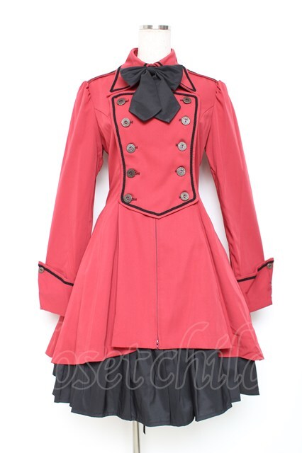 ATELIER BOZ / ケリーディーンジャケットワンピース ワイン Y-25-12-05