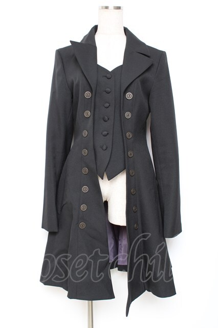 ATELIER BOZ / ローランドジャケット 黒 Y-25-12-05-141-EL-CO-SZ-ZY