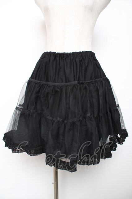 ALICE and the PIRATES / A/Pチュールパニエ 黒 Y-25-12-08-073-PA-SK